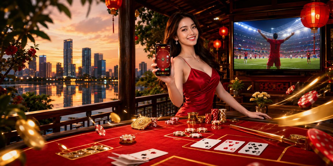 Cảnh chơi baccarat trên nền cảnh Ninh Bình hấp dẫn